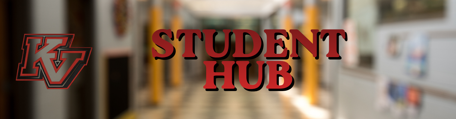 Student HUB with a school background 